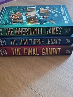 Book Set in Teal, Blue, and Red